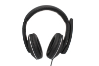 Casque filaire supra-auriculaire avec micro, bandeau extensible réglable, casque de jeu USB 3,5 mm pour PC, ordinateur portable, bureau, jeux