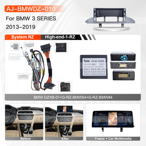 Kit di Montaggio per Schermo Multimediale Premium da 12,3 Pollici Nero Opaco con Supporto GPS DSP FM per BMW <span class=keywords><strong>Serie</strong></span> 3 F30 2013-2019 RHD - Product Image 3