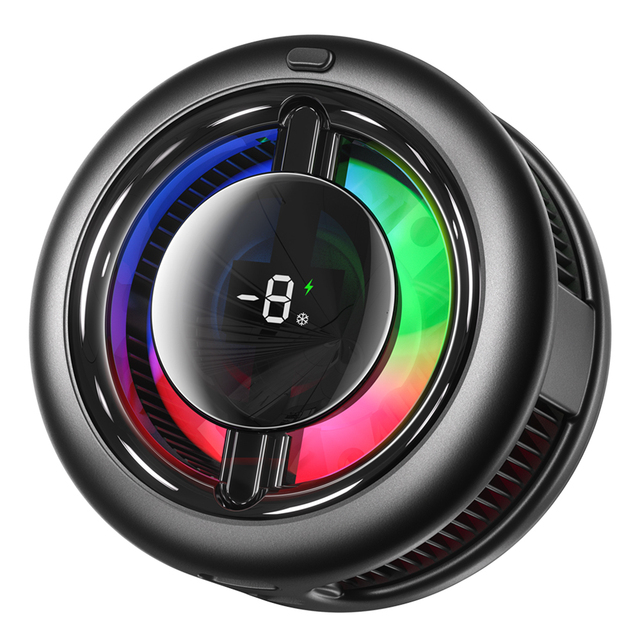 MEMO CX19 Wireless Charging 15W Magnetic Suction Cooling Semiconductor Phone Cooler with Detachable Back Clip