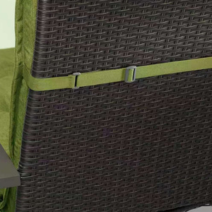 Coussin de chaise longue en mousse 190x60cm <span class=keywords><strong>extra</strong></span> épais 9cm imperméable résistant aux UV pour chaise longue de <span class=keywords><strong>jardin</strong></span> - Product Image 6