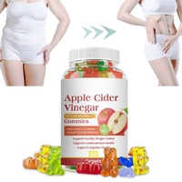 Bonbons Gélifiés au Vinaigre de Cidre de Pomme pour Adultes – Aide à Affiner la Silhouette, Favorise la Santé Digestive, Vitamines, Bonbons Gélifiés Minceur