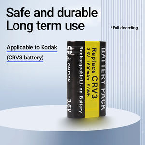 코닥 카메라용 CRV3 디지털 리튬 배터리 팩 CR-V3 E203/E223/E323/F100/F200/F300/카플리오 300G/G3 ROHS 준수 - Product Image 2
