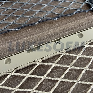 Filet de rangement pour siège de voiture 67709-60030 gris et blanc cassé pour Prado Lc120 - Product Image 4