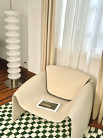 Fauteuil de luxe en cuir véritable haut de gamme, chaise crabe, pour salle d'accueil VIP, canapé lounge, chaises d'invités pour villa et salon