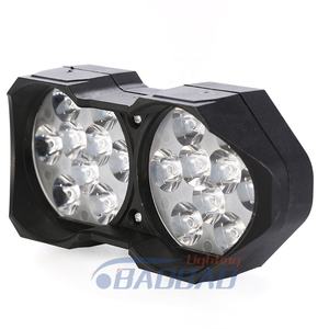 <span class=keywords><strong>Baobao</strong></span> Fabricante BB025 Faros Delanteros de 18 Luces LED, Faro de Luz Redonda para Motos, Faro Delantero para Motocicleta - Product Image 1