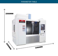 Centro de Mecanizado Vertical VMC650 en Oferta, Controlador CNC GSK, Husillo BT40, Husillo Único, Centro de Mecanizado Automático de 5 Ejes