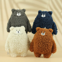 Vente directe usine Z : Porte-clés ours en peluche tendance et populaire sur internet, poupée en peluche mignonne, breloque de sac, jouet pour machine à griffes, cadeau en gros