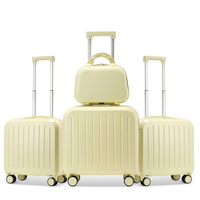 Valise élégante à texture électronique, prix de gros usine, avec serrure à 3 chiffres, roues silencieuses et fonction de chargement USB