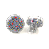 Ampoule E14 127 volts 48 mm, lumière pixel RGBW automatique, éclairage de fête foraine, AC110V, éclairage de parc d'attractions, IP65