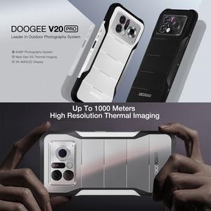 Téléphone robuste <span class=keywords><strong>DOOGEE</strong></span> <span class=keywords><strong>V20</strong></span> <span class=keywords><strong>Pro</strong></span> 5G, 20 Go + 256 Go, batterie 6000 mAh, écran 6,43 pouces, Android 12 - Product Image 2