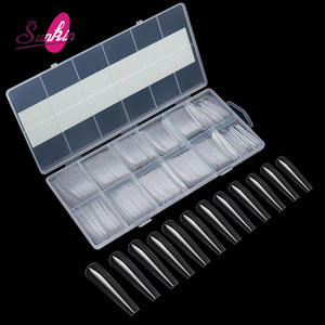 Ventes chaudes, couverture complète, 240 pièces dans une boîte, plusieurs tailles, <span class=keywords><strong>faux</strong></span> <span class=keywords><strong>ongles</strong></span> <span class=keywords><strong>pour</strong></span> salon de manucure - Product Image 3