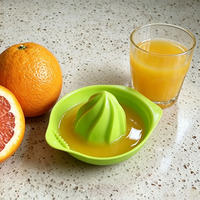 Handmatige citruspers, draagbare handpers voor fruit & groenten, geschikt voor sinaasappel, citroen, grapefruit, stapelbaar, keukenaccessoire.