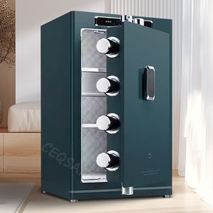 CEQSAFE Coffre-fort intelligent personnalisé avec application TUYA WIFI, antivol, pour armoire domestique, avec verrouillage par mot de passe et empreintes digitales, avec biometrie - Product Image 3