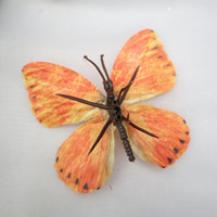 Mini fleurs artificielles en forme de papillon pour l'aménagement de fond de scène de mariage, la décoration murale de la maison, la création d'ambiance pour la Saint-Valentin