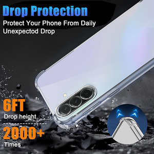 <span class=keywords><strong>Coque</strong></span> en silicone antichoc <span class=keywords><strong>pour</strong></span> <span class=keywords><strong>Samsung</strong></span> <span class=keywords><strong>Galaxy</strong></span> A56 A36 A26 A16 A06 A55 A35 A15 A25 A05s A54 A34 A14 A24 <span class=keywords><strong>Coque</strong></span> souple Ultra fine transparente - Product Image 2