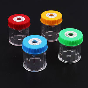 12 pièces / boîte Retour à l'école <span class=keywords><strong>Rouge</strong></span> Jaune Vert Bleu <span class=keywords><strong>Taille</strong></span>-<span class=keywords><strong>crayon</strong></span> manuel à trou unique pour crayons de 8 mm de diamètre <span class=keywords><strong>Crayon</strong></span> - Product Image 2