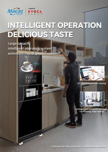 Nueva Máquina Expendedora Comercial de Té y Café Frío/Caliente, Acero Inoxidable, Autoservicio, Función Programable de Premezcla, 9 Barras MACES7C-300-90- - Product Image 6