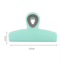 WELLFLYER PM-290 personnalisé cuisine frais garder la fermeture puces en plastique scellage stockage robuste puce alimentaire sac Clips