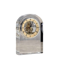 Horloge murale moderne en cristal makka et horloge tour modèle souvenir