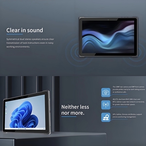 Máy tính bảng FYJ-F9837 PC không thấm nước quét mã vạch 8 + 128GB tường hiệu suất cao 4G 10.1inch máy tính di động công nghiệp - Product Image 5