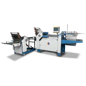 Paper Processing Machinery Paper Folding Machine With Paper Counting For A4 Sheet Fold Envelope