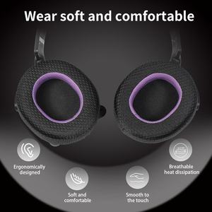 Cuscinetti auricolari di ricambio in rete traspirante Jomwag per STEELSERIES Arctis 1/3/5/7/9/Pro/Raw - Cuscinetti in schiuma ad alta densità prodotti in Cina - Product Image 5