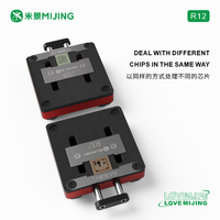 MIJING R12 Perlengkapan Penghilang Lem Chip Universal Penjepit Reball CPU NAND Tahan Suhu Tinggi Perbaikan Motherboard Ponsel