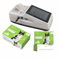 Analyseur d'immuno-essai vétérinaire Poct Immunofluorescence Machine de test quantitatif