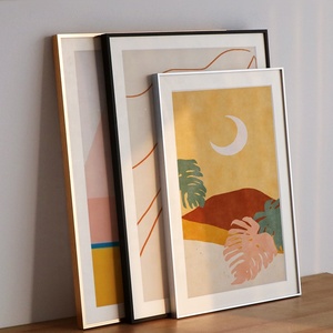 <span class=keywords><strong>Cadre</strong></span> photo en aluminium MQY anodisé brossé durable avec impression UV et 4 couleurs pour image et photo - Product Image 2