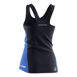 Women Light Speed <b>Running</b> <b>Singlet</b> Sweat Wicking Racerback Fitted Waist Yoga Sports Wear - Product Image 4