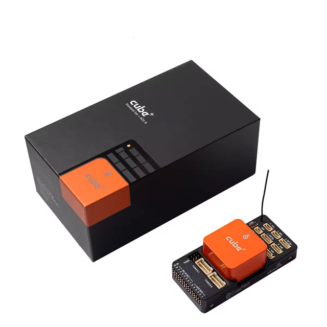 PX4 HEX Pixhawk Cube Orange+ GPS GNSS M8p W/ ADS-B Receiver S. Bus CPPM DSM Flight Control for Remote Drone Made of Aluminium