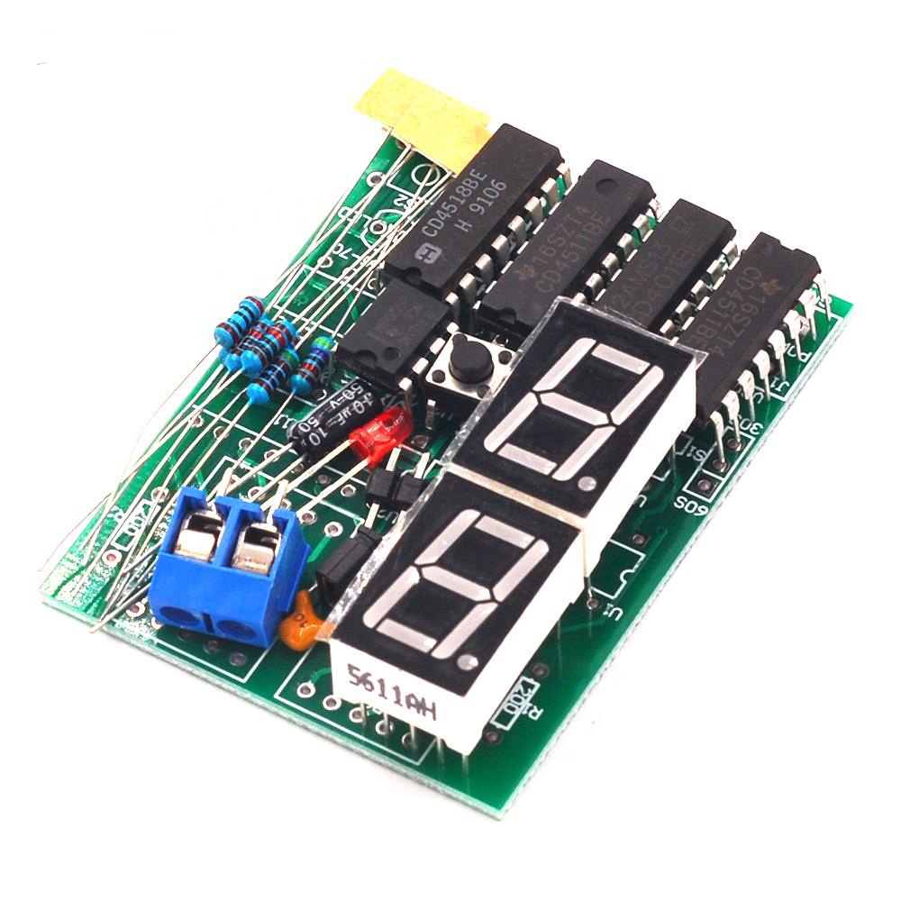 Счетчик 30-60 секунд таймер 30-60 с Простой секундомер Набор для обучения цифровым электронным технологиям