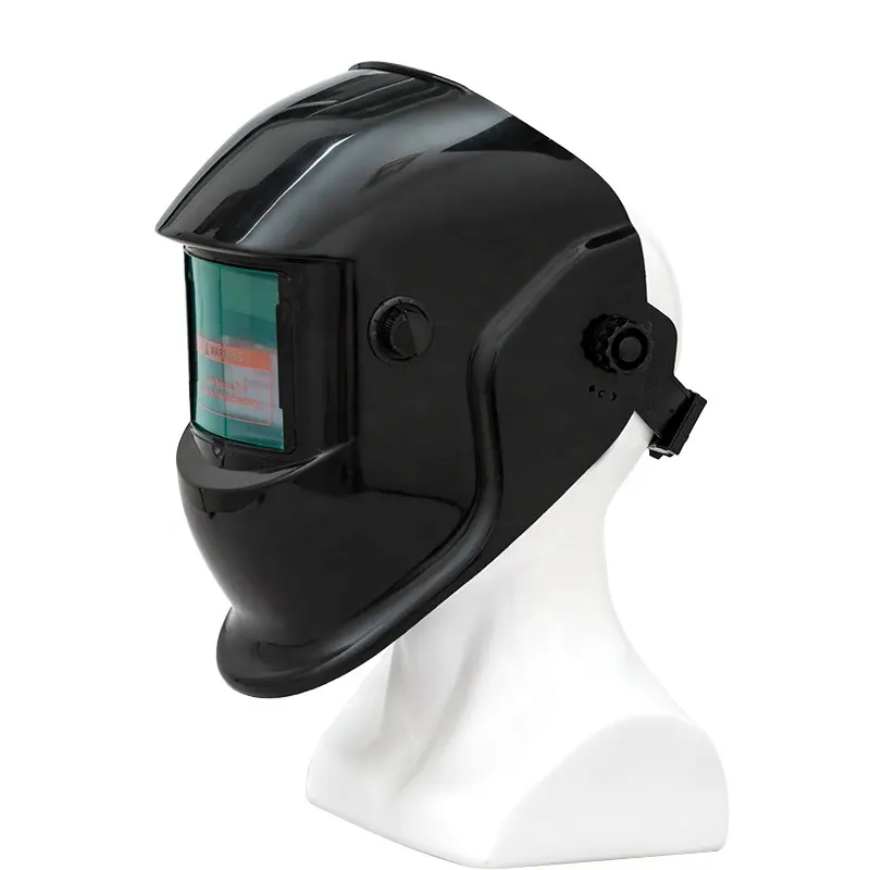 Máscara de soldagem elétrica montada na cabeça, capacete de proteção anti-respingos, protetor facial anti-riscos, máscara protetora para soldagem Daierta