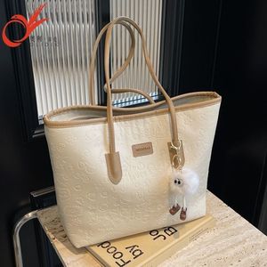 Bolso Tote de PU para Mujer, Cierre de Cremallera, Estilo Urbano Simple, Primavera 2025, Nuevo, para Estudiantes y Viajes Diarios - Product Image 6