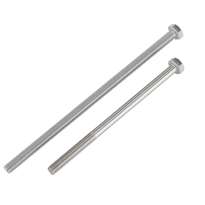 Nhà máy tùy biến số liệu inch chủ đề Hex đầu kéo dài thêm bu lông dài nửa ren đầy đủ <span class=keywords><strong>SS</strong></span> mở rộng bu lông Lục giác dài - Product Image 2