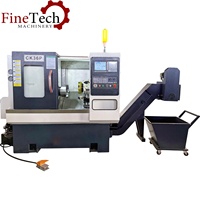 Centro de Torneado de Bancada Inclinada CK36P 45 con Torreta de 8 Estaciones, Mecanizado CNC de Alta Precisión para Piezas de Instrumentos Mecánicos y Electrónicos