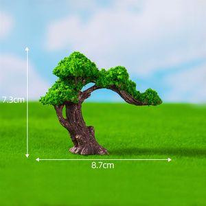 Accessoires de décoration de scène pour la création de micro-paysages écologiques en bouteille, avec arbres verts, fleurs et mousse, pour bricolage de jardin. - Product Image 6