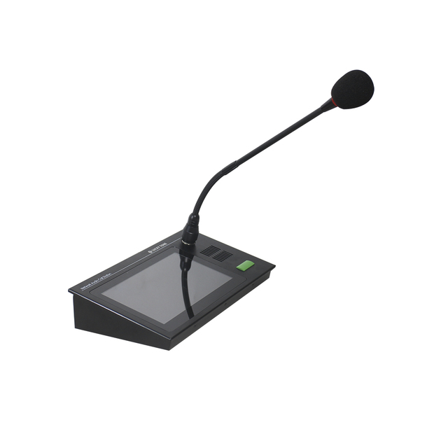 T IP Network PA System Speaker IP Call Station Remote Intercom Paging Microphone for School