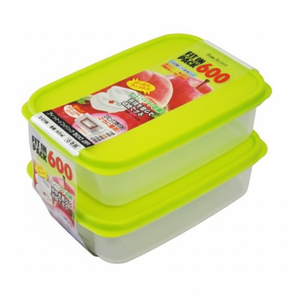 Confezione da 2 centesimi 600 contenitore per alimenti verde - Product Image 1