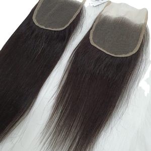 Collection Cloudy Hair – Cheveux Humains Véritables Grade Remy, Fermeture en Dentelle HD avec Double Trame Cousue à la Machine, Tailles 13X6/13X4/4X4/4X1/5X5, 100g - Product Image 2