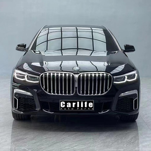 Kit de carrosserie de pare-chocs en plastique PP pour <span class=keywords><strong>BMW</strong></span> Série 7 F01/F02 2009-2015 Modification Modification au style G12 2019-2021. - Product Image 2