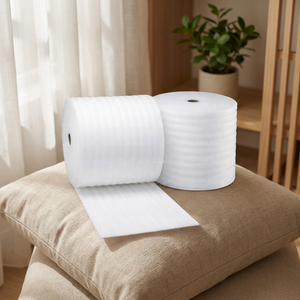 Flexible PE <b>Foam</b> Roll with <b>Waterproof</b> for Wall Insulation and Floor Padding 6mm X 100cm X 50m - Product Image 1