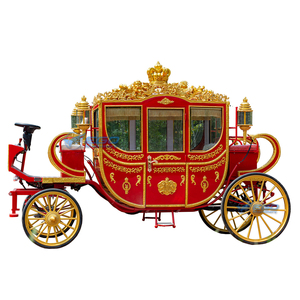 Calèche royale de haute qualité pour mariage, calèche électrique à quatre roues, style européen, calèche VIP personnalisable - Product Image 2