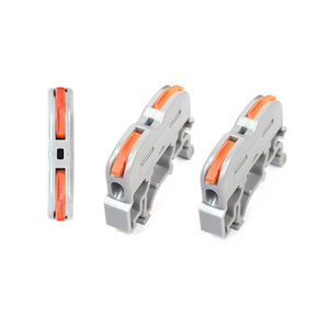 Conector de Cable Universal Compacto SPL-1, Bloque de Terminales de Conexión Rápida para Empalme de Conductores Uno a Uno - Product Image 2