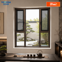 Ventanas de Aluminio Abatibles OEM ODM de Fábrica Yomoga para Renovación Interior y Pedidos al por Mayor