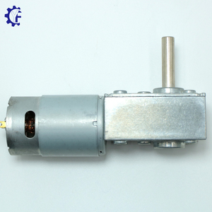 Yifeng 12v/24v גבוה מומנט 80 ק "ג תולעת הילוך מפחית מוברש מנוע 555 58 * 40mm עצמית נעילה קבועה מגנט - Product Image 4