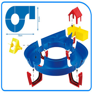 Nouveauté : Jeu de pêche en plastique Juguetes, parc aquatique, jeu d'été, jouet de piste aquatique pour enfants - Product Image 2