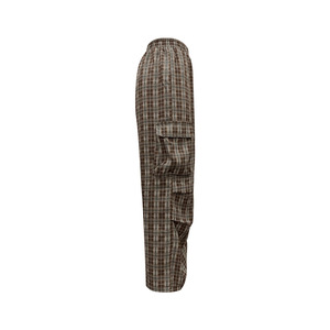 Pantalon large à carreaux de style INS européen et américain, tendance et polyvalent pour femmes - Product Image 2