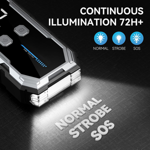 Công suất cao 5000A 12800mAh Pin Xe nhảy khởi động khẩn cấp cung cấp điện Công cụ Kit - Product Image 4