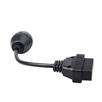 For Mercedes Benz 38Pin to 16Pin Female Connector OBD OBD2 OBDII Diagnosis Connector Extension Cable Adapter
